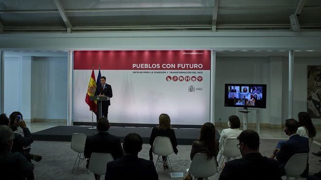 Sánchez aboga por afrontar la despoblación como 'un reto democrático'