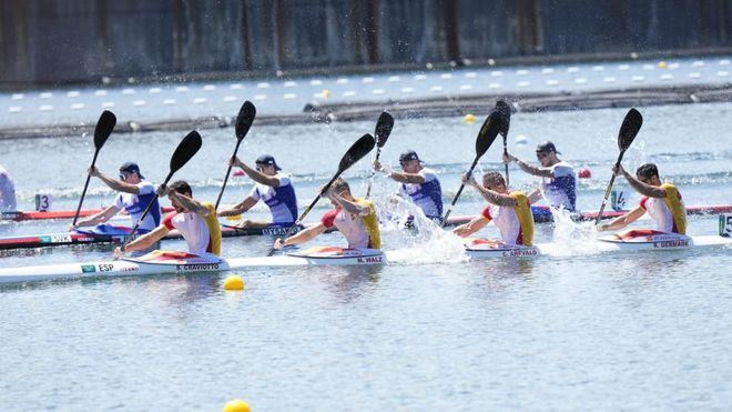 Tokyo 2020: El K4 500 de Marcus Cooper Walz, a semifinales con récord olímpico