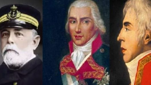 Los almirantes Churruca, Gravina y Cervera 'dejan de ser franquistas'