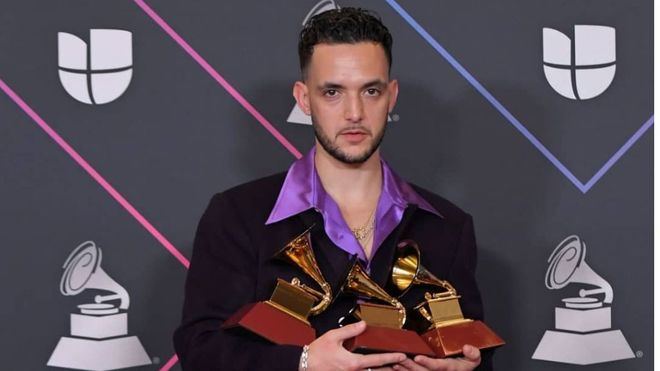 C. Tangana triunfa en los Grammy Latinos
