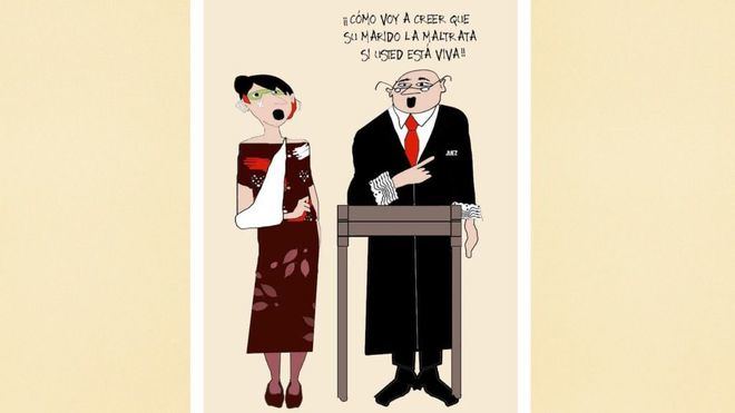 La ministra de Justicia clama contra el poster del IBDona que tacha a los jueces de machistas