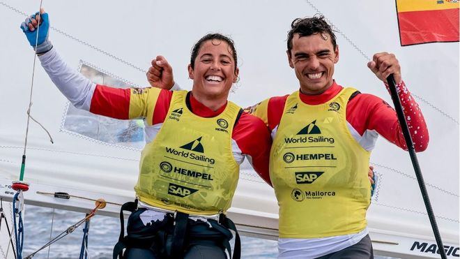 Victoria incontestable de la pareja española Xammar y Brugman en el Princesa Sofía de vela