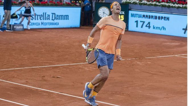 Nadal, a un paso del duelo con Djokovic