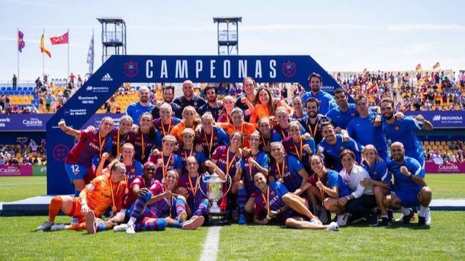 El Barcelona conquista la Copa de la Reina