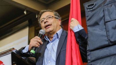 Gustavo Petro, vencedor en la primera vuelta de las elecciones de Colombia