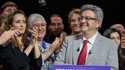 La unión de izquierdas empata con el partido de Macron