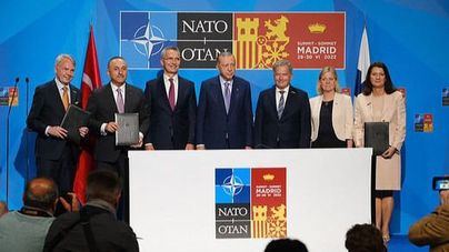 Finlandia y Suecia entrarán en la OTAN tras levantar Turquía su veto