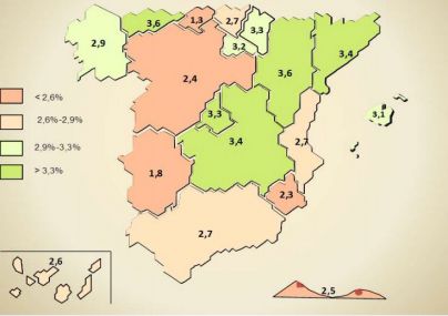 Canarias crecerá un 2,6% durante 2018, igual a la media nacional