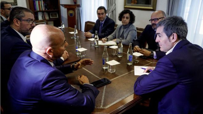 Clavijo anuncia 160 millones de euros para las dos próximas convocatorias de energía renovable