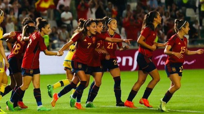 España empata contra Suecia