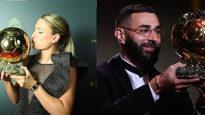 Alexia Putellas y Benzema son de oro
