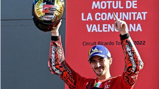 'Pecco' Bagnaia campeón de MotoGP