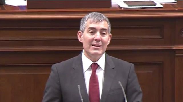 Clavijo apela a la 'unión' del nacionalismo para defender al archipiélago 'todos los días'