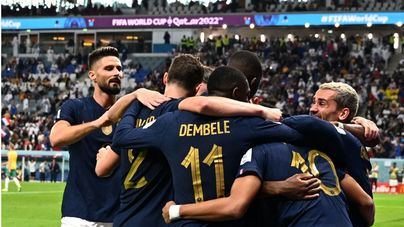 Francia remonta y golea a Australia