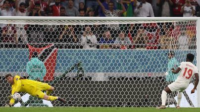 Courtois, clave en el sufrido triunfo belga frente a Canadá
