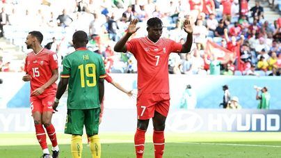 Embolo marca a su país de nacimiento para darle la victoria a Suiza