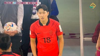 Empate entre Corea y Uruguay