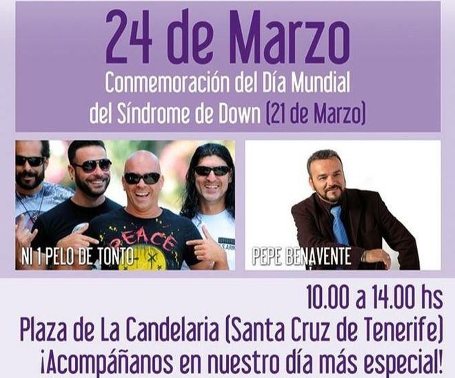 Santa Cruz acoge este sábado la celebración del Día Mundial del Síndrome de Down