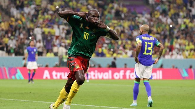 Camerún dice adiós a Qatar a pesar de ganar a Brasil