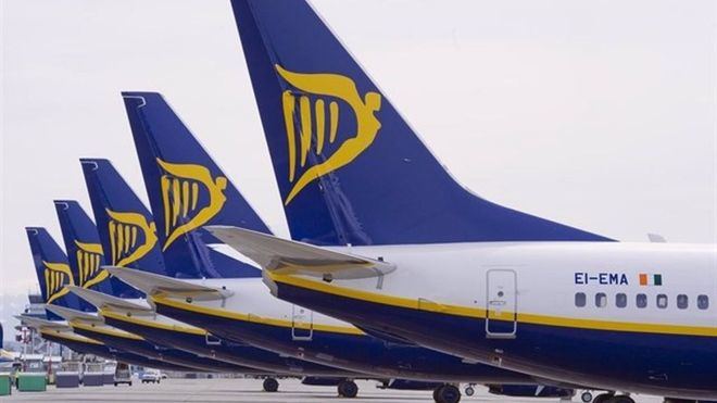 Finaliza sin acuerdo la huelga de tripulantes de cabina de Ryanair