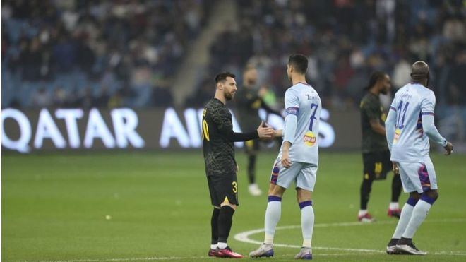 Último baile entre Cristiano y Messi