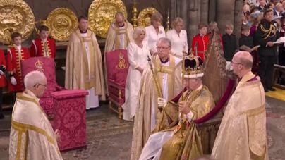 Carlos III, coronado como nuevo rey de Inglaterra