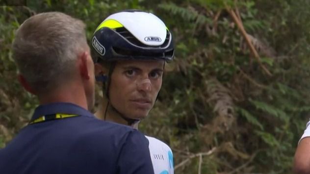 Enric Mas se despide del Tour