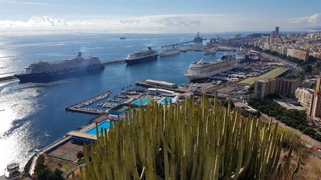 El puerto de Santa Cruz de Tenerife cierra la temporada 2017/2018 con 670.000 cruceristas