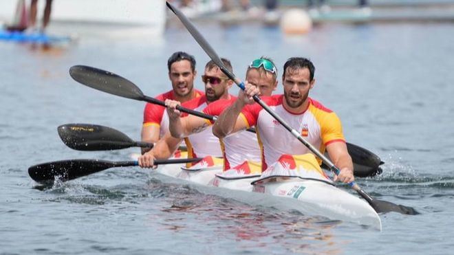 Marcus Cooper Walz y el K4 500, plata en la Copa del Mundo de París