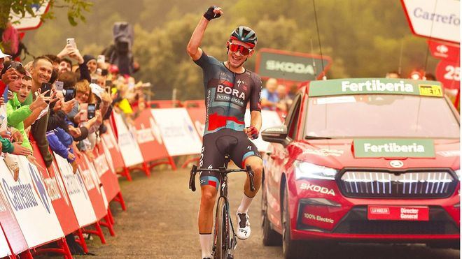 La Vuelta: triunfo de Kamna, Kuss sigue líder y Mas ya es octavo