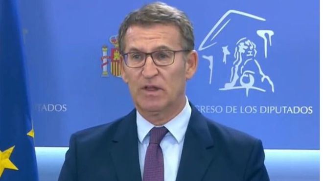 Feijóo reta a Sánchez a convocar elecciones y le reprocha su 'silencio' sobre la amnistía