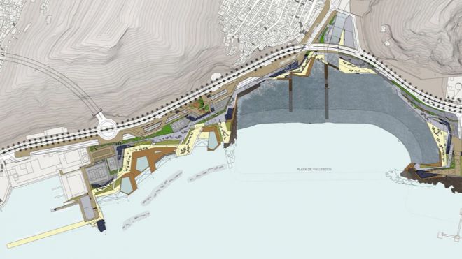 El Ayuntamiento avala la tramitación del planeamiento para la playa de Valleseco