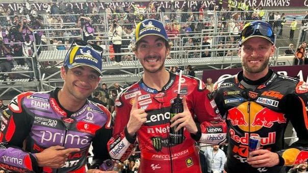MotoGP: puntos para Mir, discreto papel de Augusto y triunfo de Bagnaia
