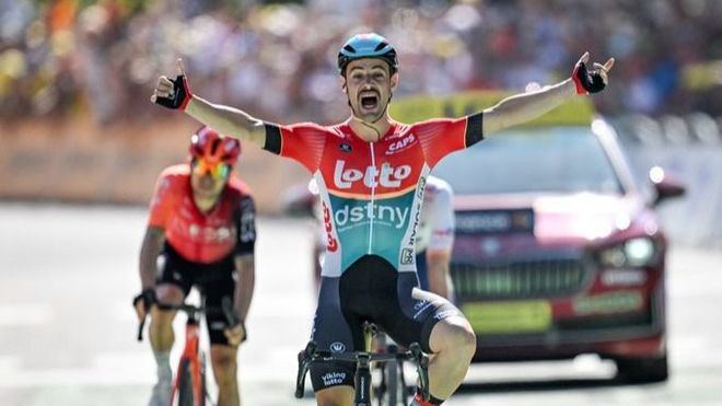 Tour de Francia: victoria de Campenaerts en una etapa sin cambios en la general