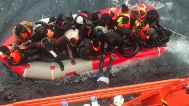 Clavijo se reune con Marlaska para abordar el repunte de la inmigración