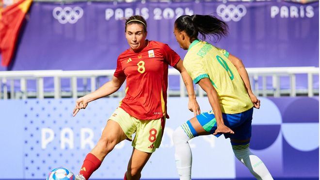 Triunfo de España ante Brasil