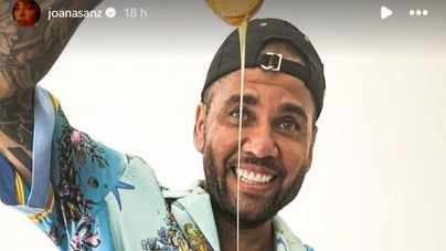 Dani Alves y Joana Sanz, de vacaciones en Mallorca: "A quien le moleste, que no mire"