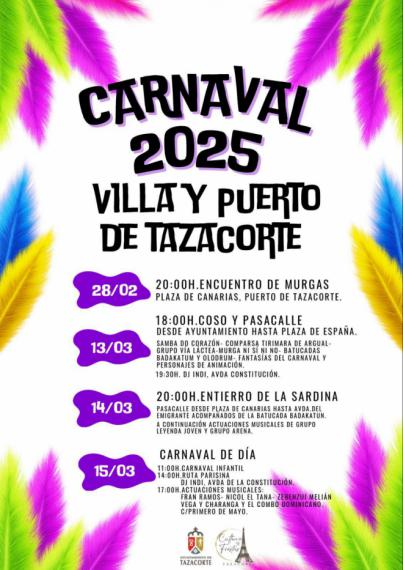 El carnaval toma las calles en Tazacorte