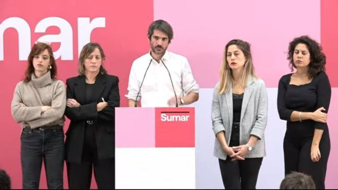 Sumar admite que el 'caso Errejón' ha quebrado la confianza de mucha gente