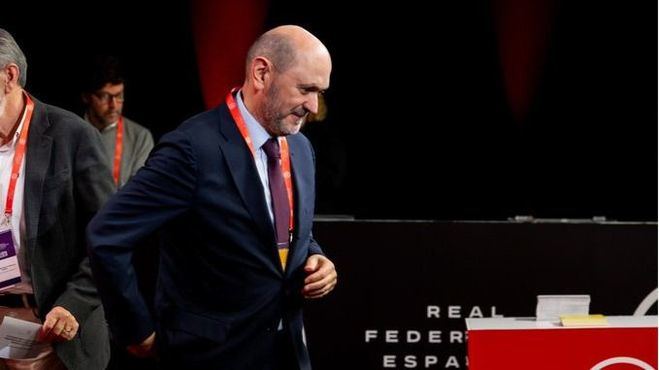 Rafael Louzán, condenado por prevaricación, nuevo presidente de la RFEF