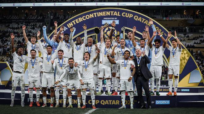 El Real Madrid levanta la Copa Intercontinental en Qatar