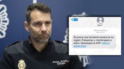 Un mensaje falso de la AEMET que puede vaciar tu cuenta bancaria