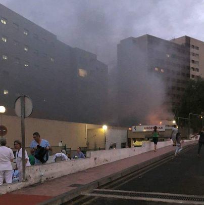 Sofocado el incendio en el HUNSC
