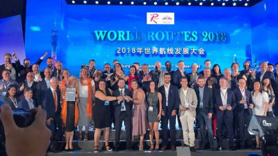 Canarias gana el premio al mejor destino mundial en captación de rutas World Routes 2018