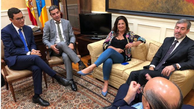 Belén Allende solicitará a la UE una OSP marítima entre El Hierro y La Palma