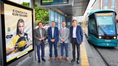 El Cabildo a través del tranvía de Tenerife apoya al CB Canarias