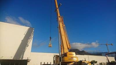 El Hospital del Sur inicia la instalación del equipo de resonancia magnética