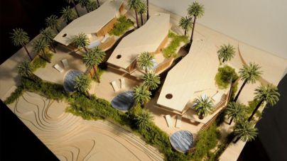 La Real Academia de Bellas Artes expone las maquetas arquitectónicas de Jose Doña