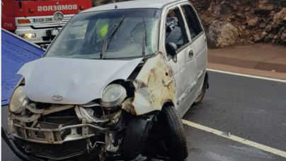 Accidente de tráfico en Arico