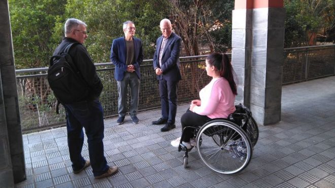 El Diputado del Común inicia de oficio un expediente sobre la accesibilidad del IES Tegueste